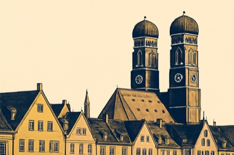 München — die Türme der Frauenkirche